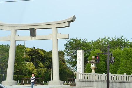鳥居@鶴ヶ谷八幡宮