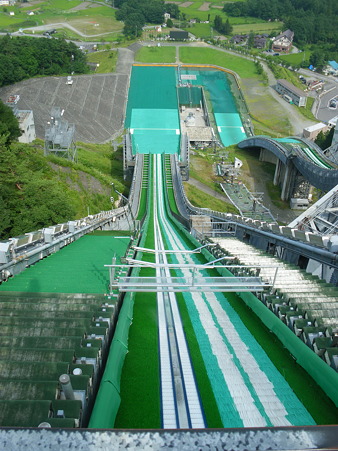 10ラージヒル頂上