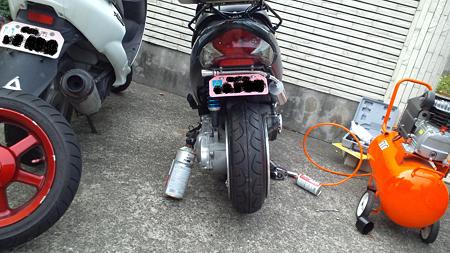 ワイドホイールのみとりつけ