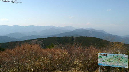 浜石岳山頂からの景色