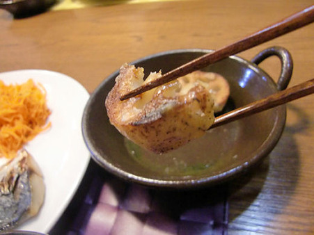 美味しー!!!れんこんすっごく美味しいです。