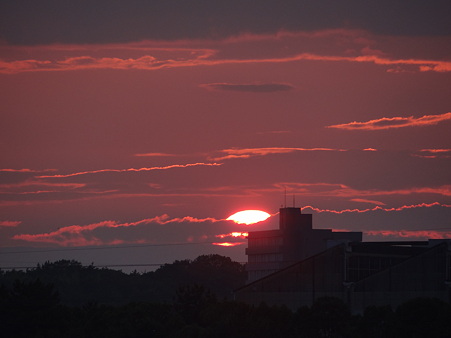 ２０１１０８１１　夕陽