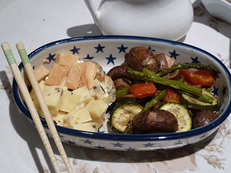 季節の野菜のオーブン焼き