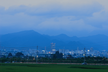 村木沢からの夜景