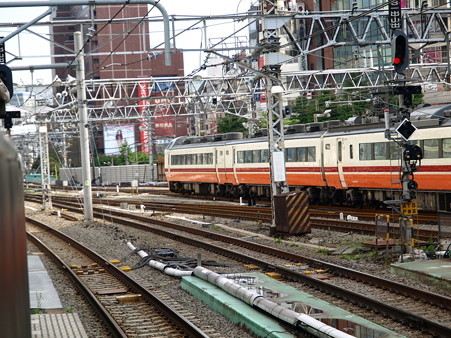 485系(新宿駅)1