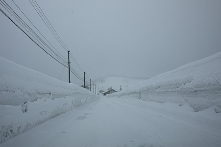 2011.03.10　大蔵村　雪