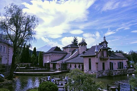 ガラスの森の富士山3
