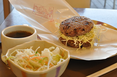 忍者バーガーセット(新名神【上り】・甲南PA)