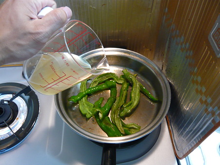 万願寺とうがらしとじゃこの佃煮風 005